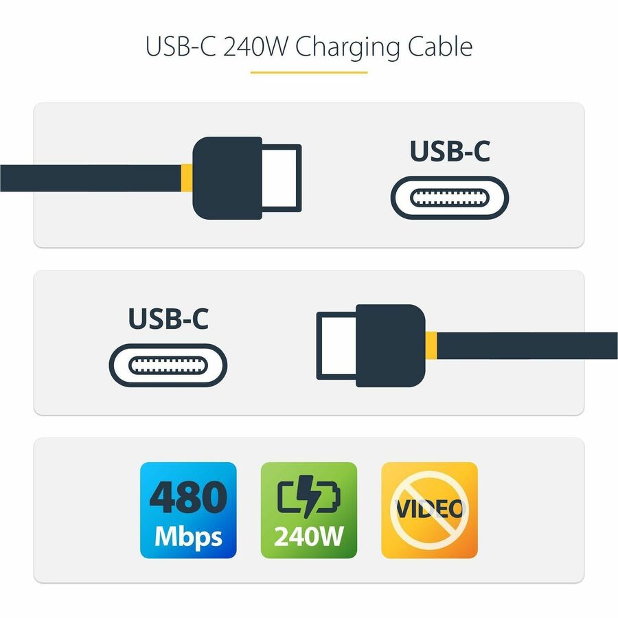 Cable de carga USB C de 240 W PD Cable de carga USB C de 240 W PD